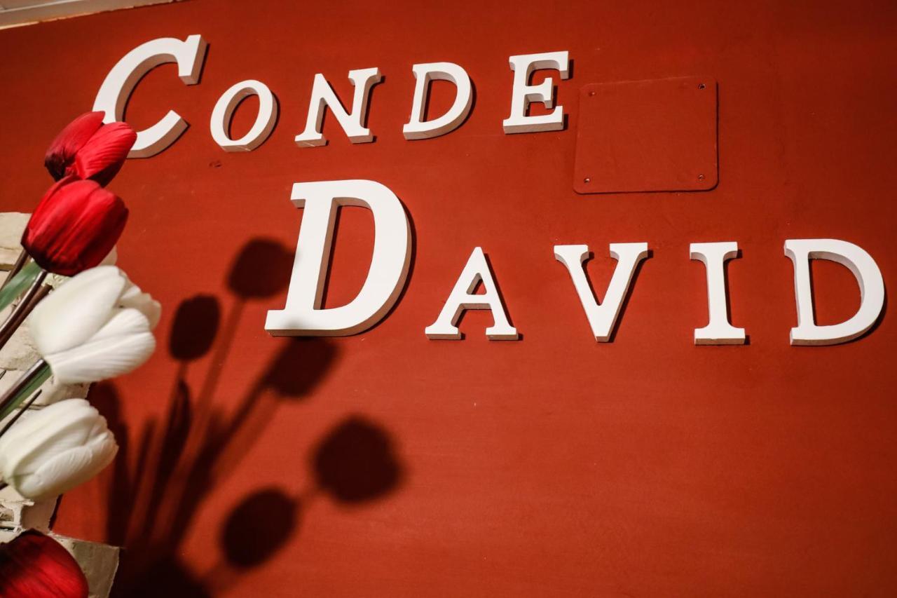 Hostal Conde David Salamanca Bagian luar foto